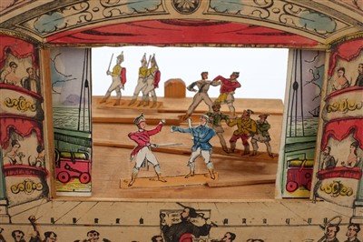 Lot 611 - Toy theatre.