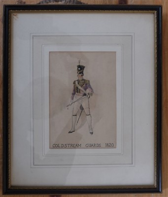 Lot 232 - Coldstream Guards.