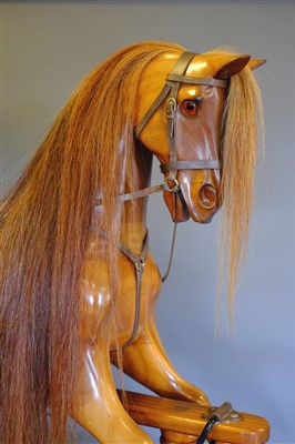 Lot 603 - Rocking horse.