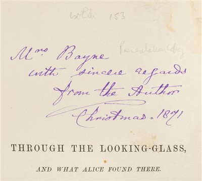 Lot 745 - [Dodgson, Charles Lutwidge, 1832-1898].