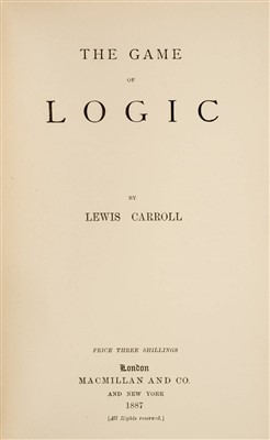 Lot 759 - [Dodgson, Charles Lutwidge, 1832-1898].