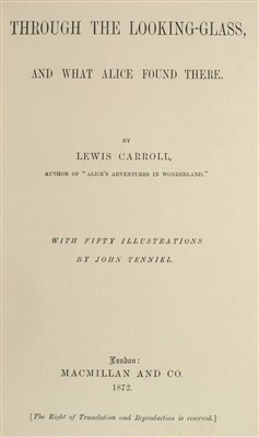 Lot 699 - Dodgson, Charles Lutwidge, 'Lewis Carroll'