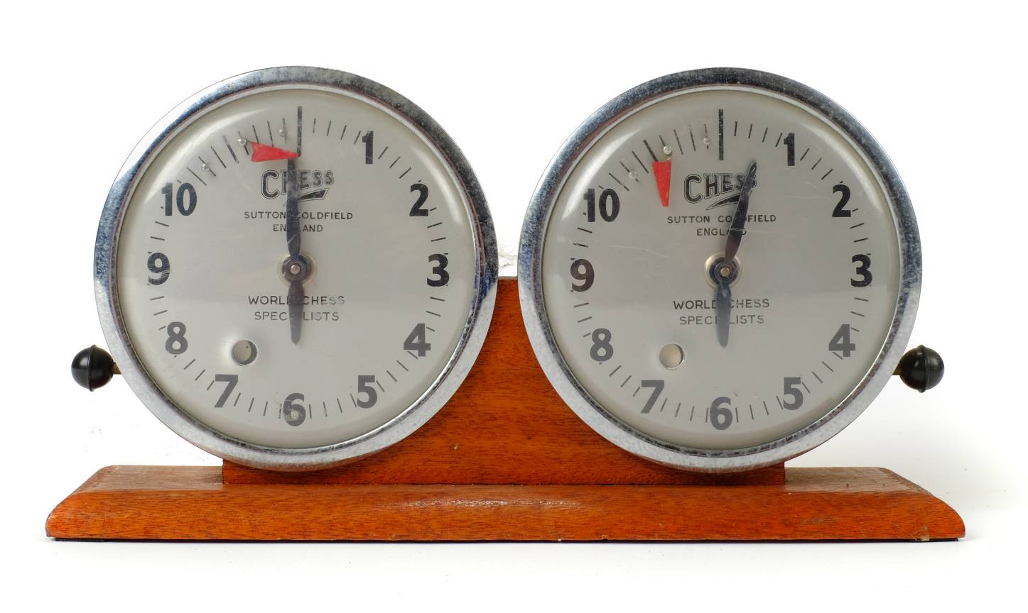 Lot 129 A collection of chess clocks,