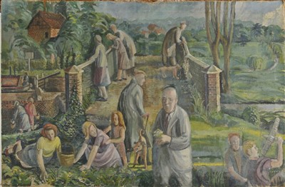 Lot 594 - Follower of Stanley Spencer (1891-1959).