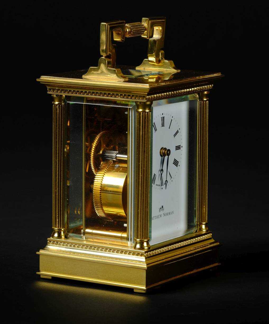 Lot 16 - Carriage Clock.