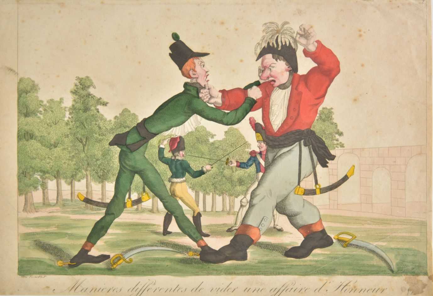 Lot 296 - French cartoons & caricatures.