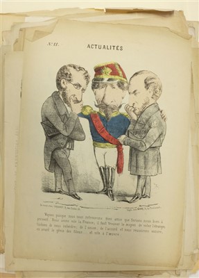 Lot 296 - French cartoons & caricatures.