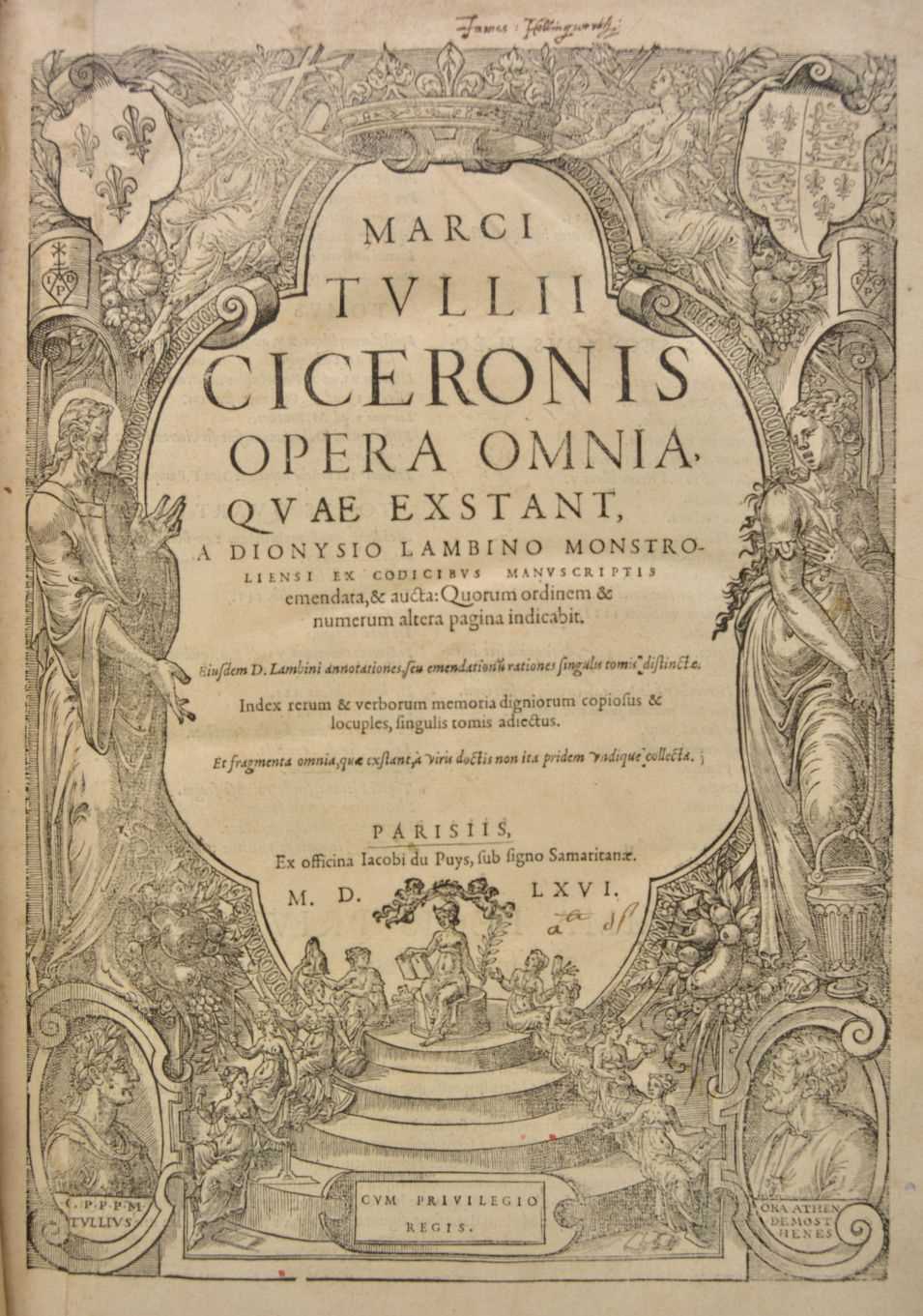 Lot 413 - Cicero, Marcus Tullius