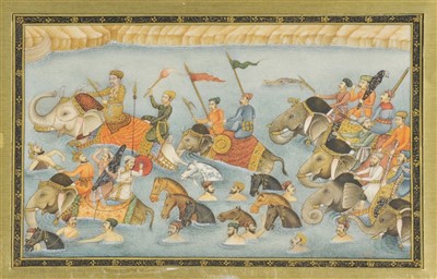 Lot 323 - Indian miniatures.