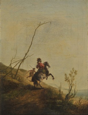 Lot 151 - Manner of Philips Wouwerman (1619-1668).