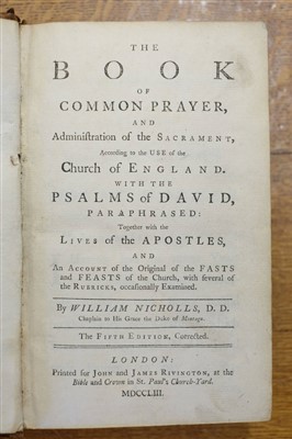 Lot 339 - Book of Common Prayer