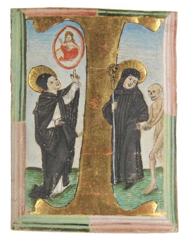 Lot 380 - Illuminated initial.