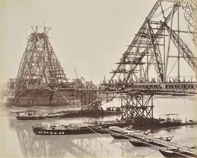 Lot 67 - India - Bridge construction.