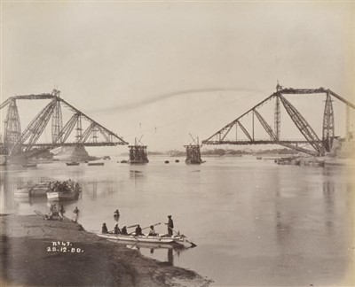 Lot 67 - India - Bridge construction.