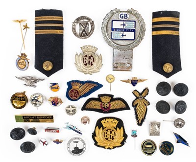 Lot 738 - Aviation Badges.