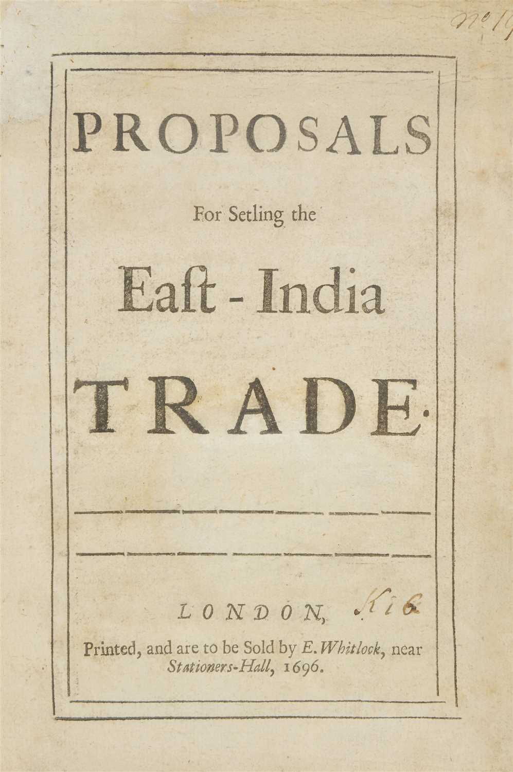 Lot 763 - East India Company.