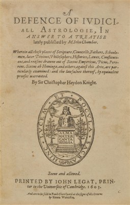 Lot 780 - Heydon, Sir Christopher