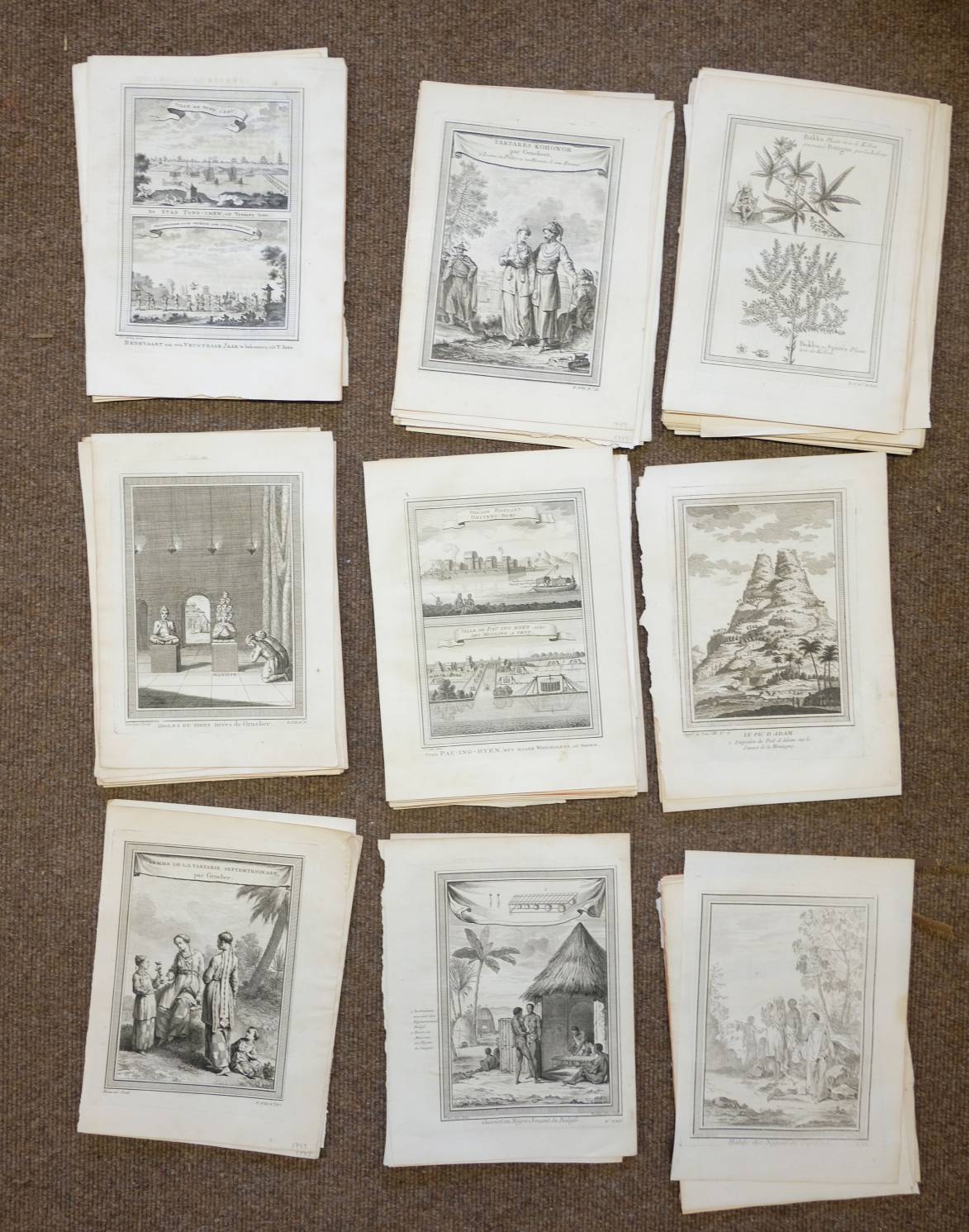 Lot 356 Topographical engravings.