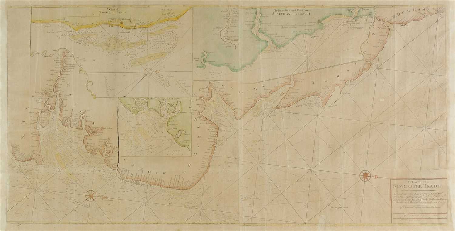 Lot 253 - Sea chart.