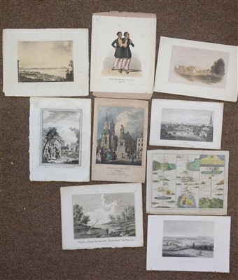 Lot 317 - Foreign topographical views.