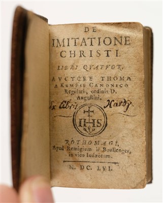 Lot 686 - Miniature book.