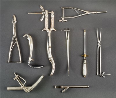 Lot 838 - Obstetric & Gynaecological Instruments.