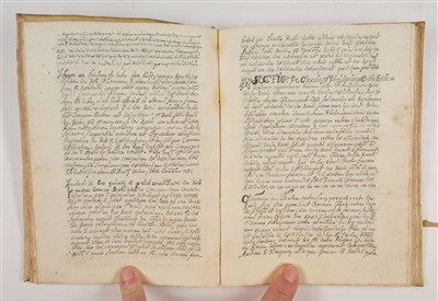 Lot 385 - Philosophy manuscript.