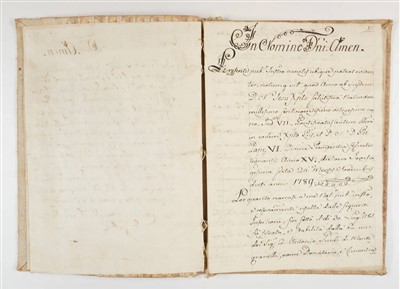 Lot 385 - Philosophy manuscript.