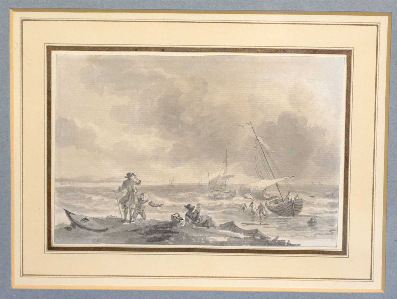 Lot 290 - Attributed to Nicholas Pocock (1740-1821).