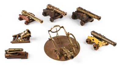 Lot 902 - Model Cannons.