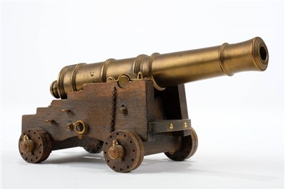 Lot 902 - Model Cannons.