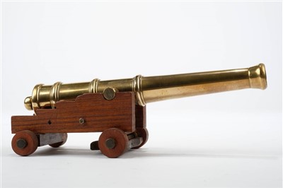 Lot 902 - Model Cannons.