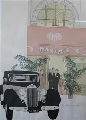 Lot 78 - Motoring Prints.