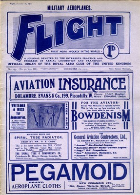 Lot 86 - Flight magazine.