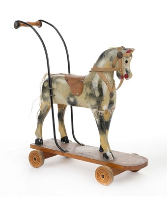 Lot 593 - Toy horse.