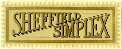 Lot 115 - Sheffield Simplex Motor Works Ltd.