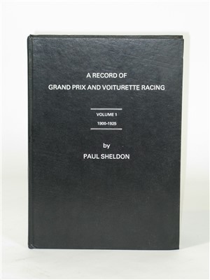 Lot 137 - A Record of Grand Prix and Voiturette Racing