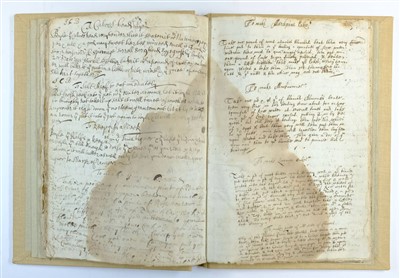 Lot 397 - Manuscript Receipt Book.