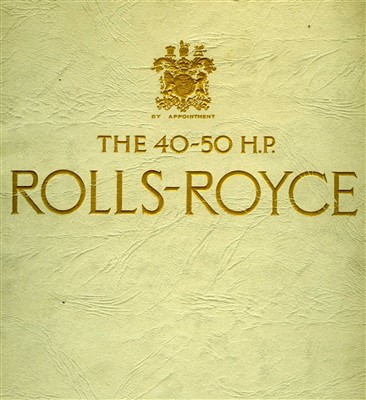 Lot 182 - The Rolls-Royce 40-50hp Phantom II.