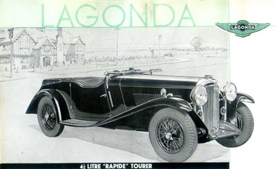 Lot 203 - Lagonda, 1935