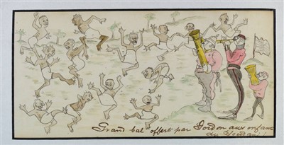 Lot 346 - French Military Cartoons.