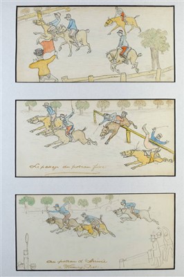 Lot 346 - French Military Cartoons.