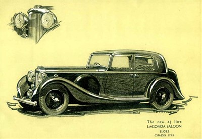 Lot 204 - Lagonda 4 1/2-Litre, 1935-36