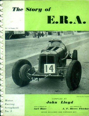 Lot 258 - Motor Racing Scrapbooks Nos. 5 (The Bentleys at Le Mans) & 3 (The Story of E.R.A.).