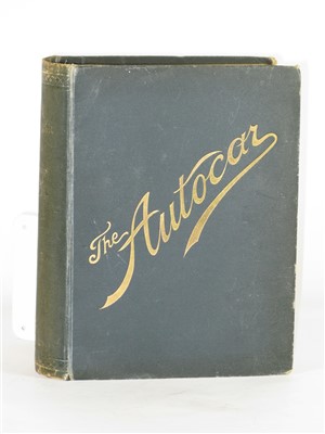 Lot 272 - The Autocar, Volume V, January to December, 1900.