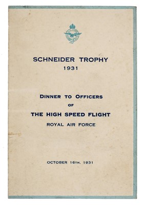 Lot 693 - Schneider Trophy