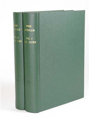 Lot 279 - The Autocar, Volume 8 & 9 - 1902.