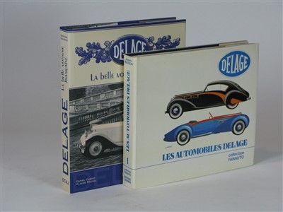 Lot 319 - Delage - La belle Voiture Française