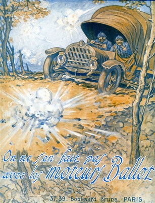 Lot 352 - L'Automobile aux Armees, No. 25, 15th April, 1918, 2e Annee.