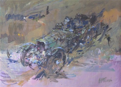 Lot 379 - John Frederick Palmer RWA, 'Bugatti'.